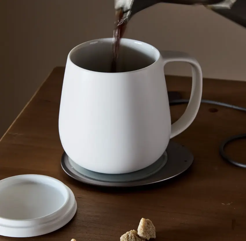 Self-Heating Ceramic Mug