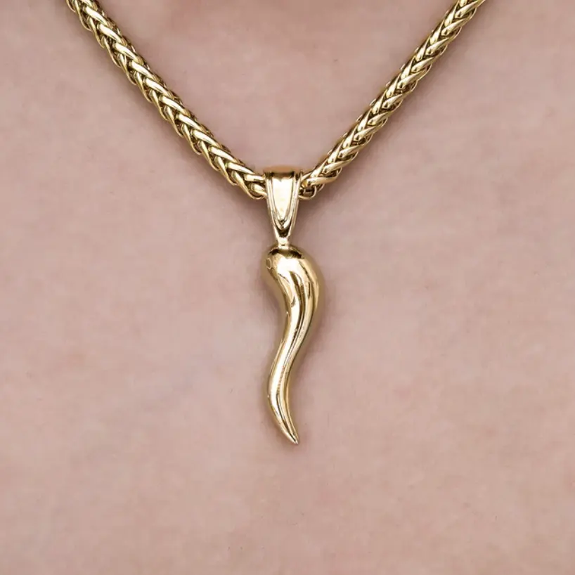 Italian Horn Pendant