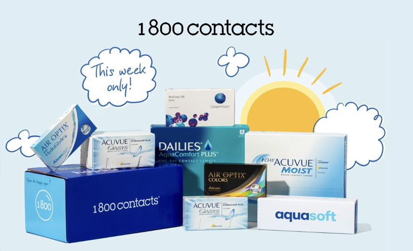 1 - 800 Contacts Official Website Promotion: Enjoy a Cool Discount